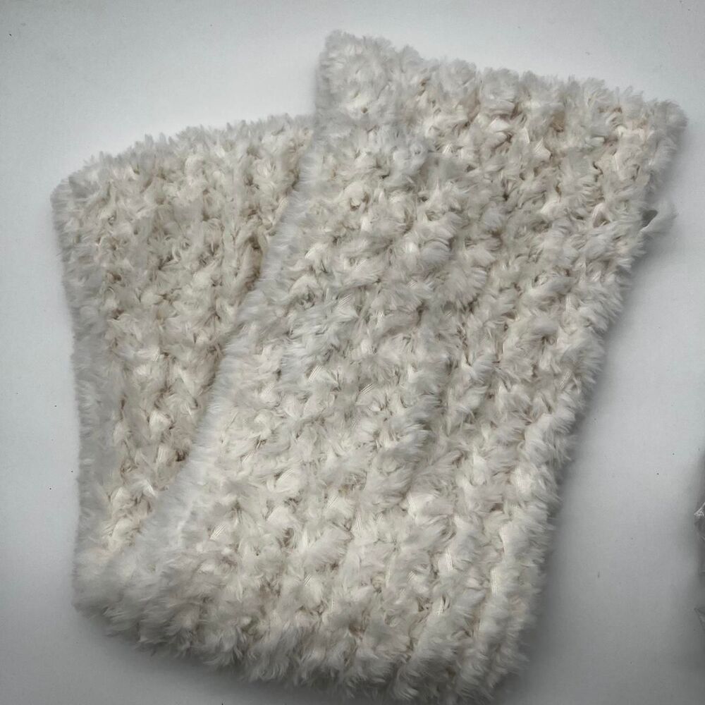 Unbranded Women's White and Cream Scarf-wraps